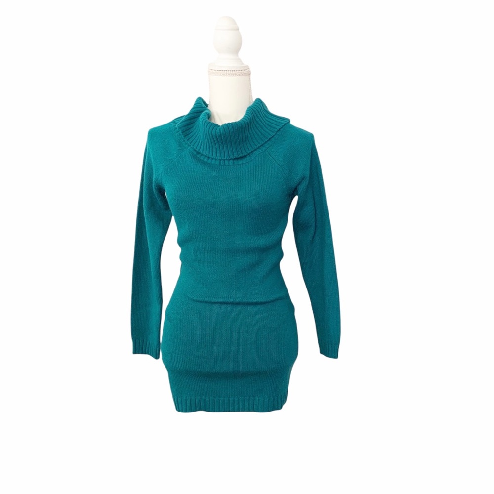 Planet Gold Cowl Neck Sweater Tunic Size Medium